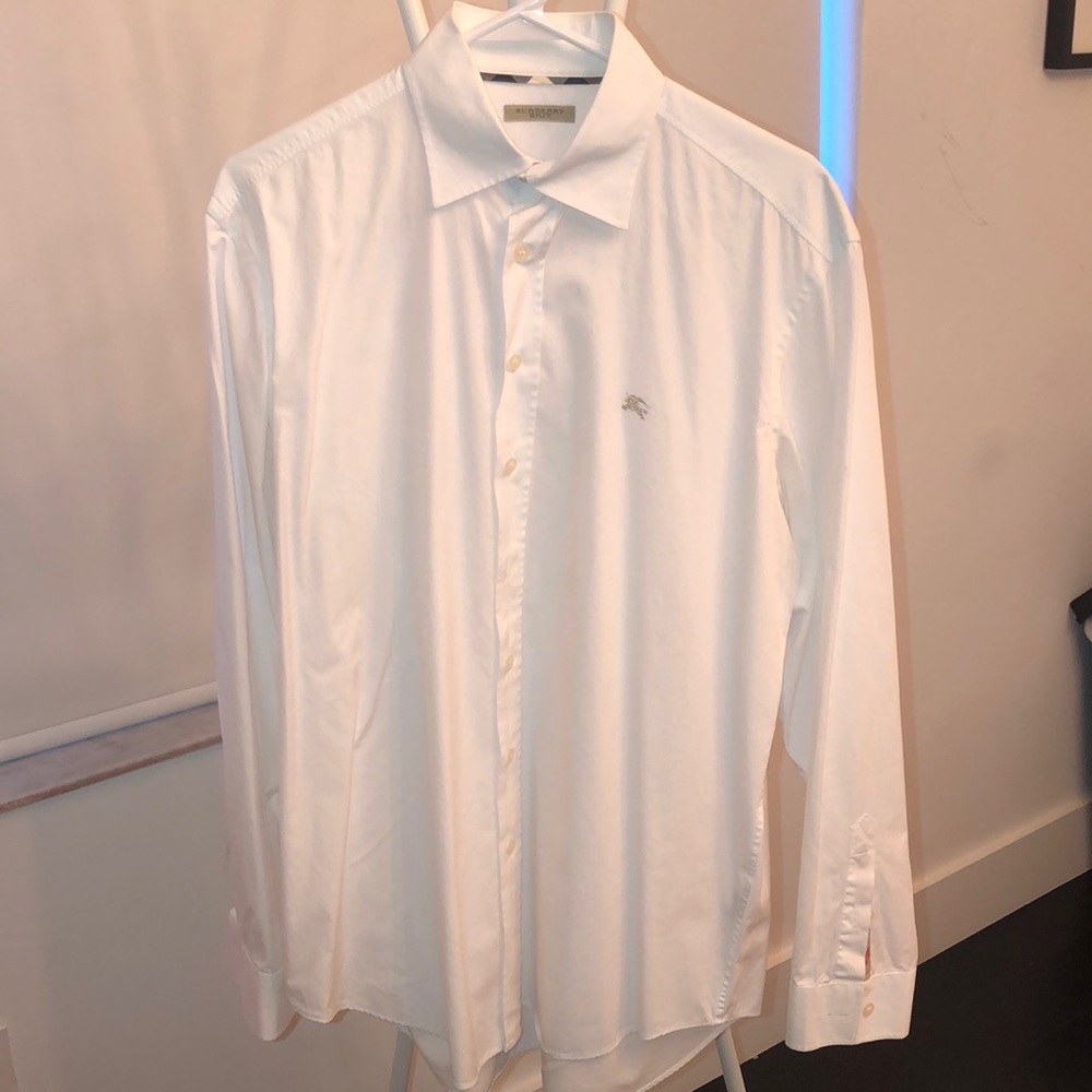 White Burberry shirt